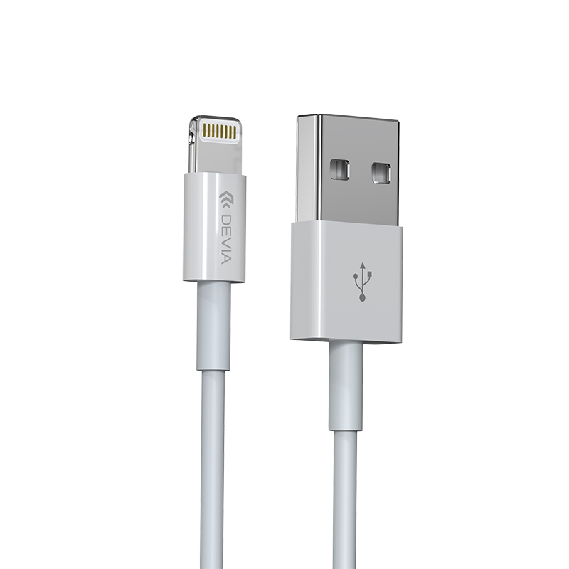 Devia USB-A to Lightning Cable 2m White