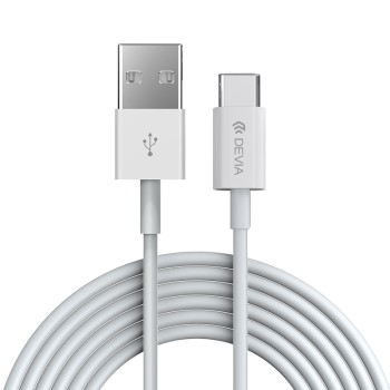 Devia USB 2.0 A-Male to USB-C Cable 2m White