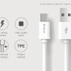 Devia USB 2.0 A-Male to USB-C Cable 2m White