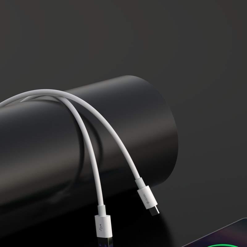 Devia USB-A to Type-C Cable 1.5m White
