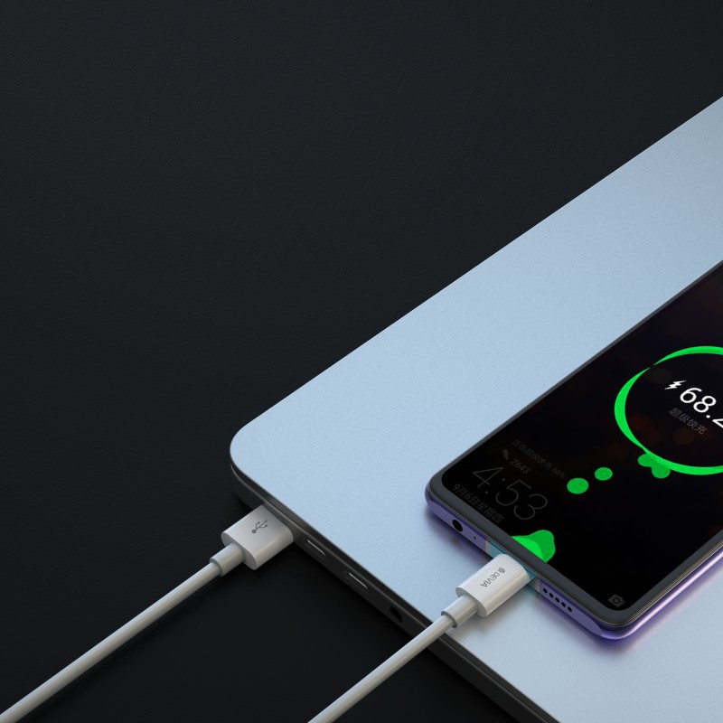 Devia USB-A to Type-C Cable 1.5m White