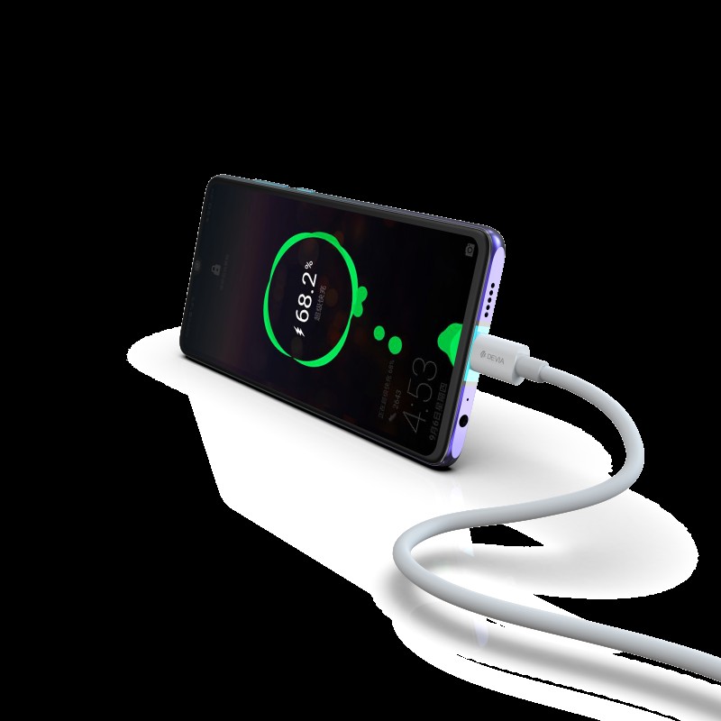 Devia USB-A to Type-C Cable 1.5m White