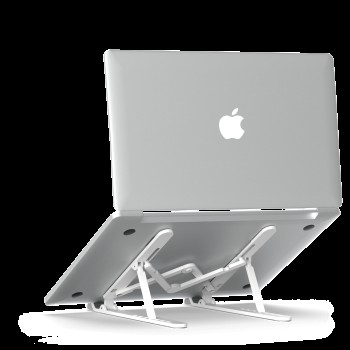 Devia Adjustable Stand for Tablet & Laptop White