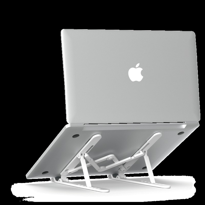 Devia Adjustable Stand for Tablet & Laptop White