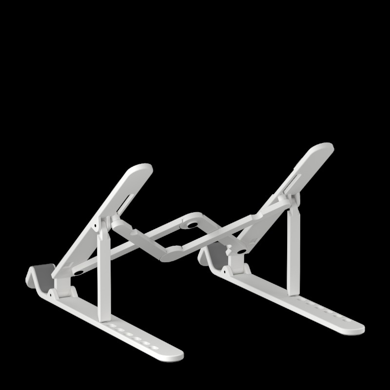 Devia Adjustable Stand for Tablet & Laptop White