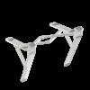 Devia Adjustable Stand for Tablet & Laptop White