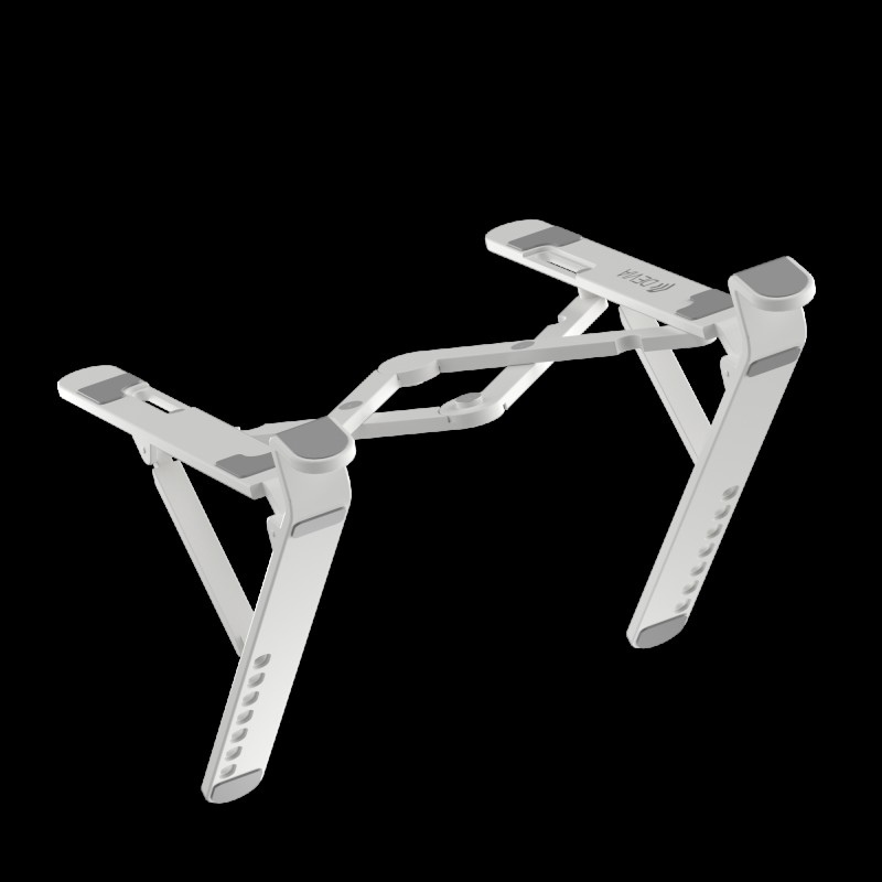 Devia Adjustable Stand for Tablet & Laptop White