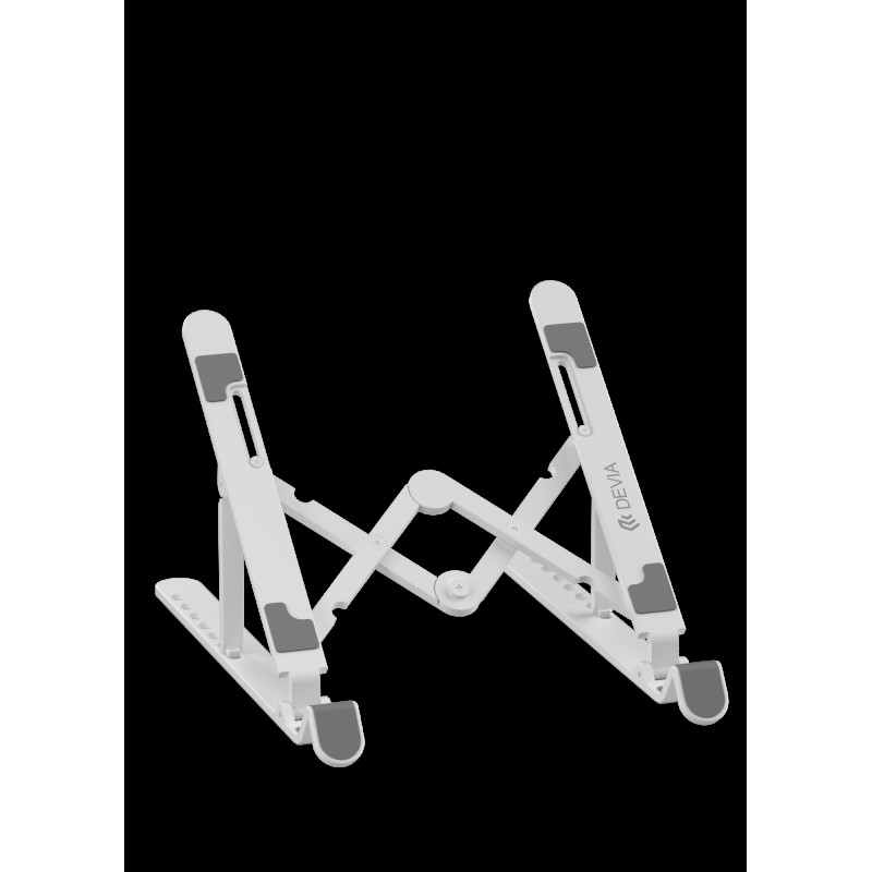 Devia Adjustable Stand for Tablet & Laptop White