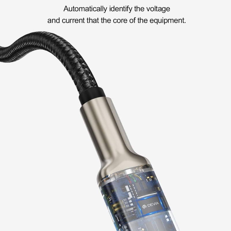 Devia USB-A to Type-C Cable 1m 2.1A