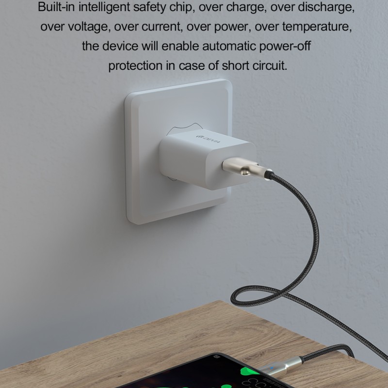 Devia USB-A to Type-C Cable 1m 2.1A