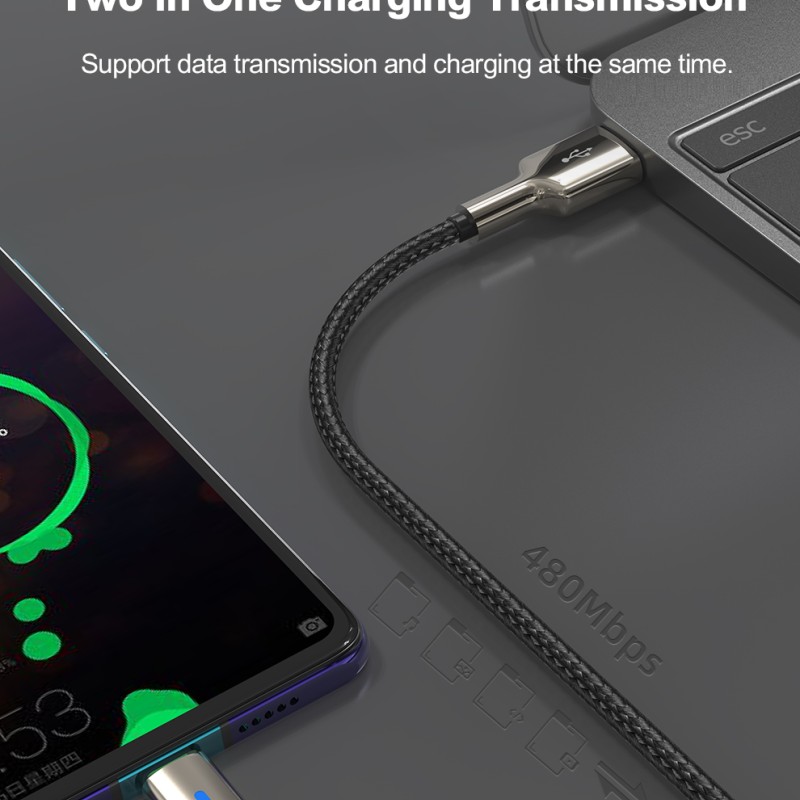 Devia USB-A to Type-C Cable 1m 2.1A