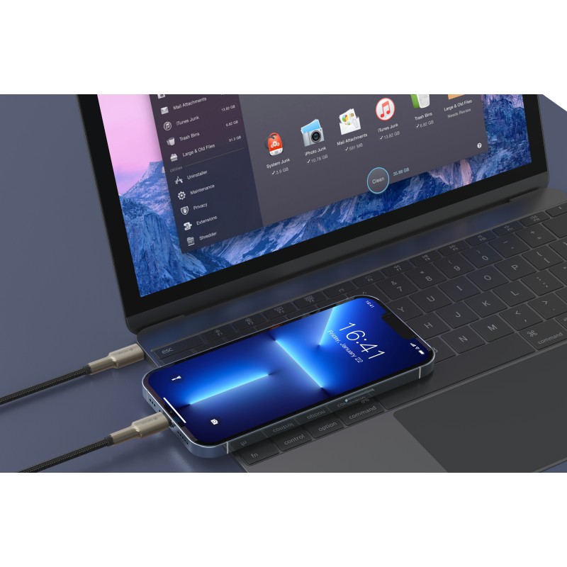 Devia Type-C to Lightning Cable 1m 3A