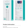 Devia USB-C to Lightning Cable 2m White