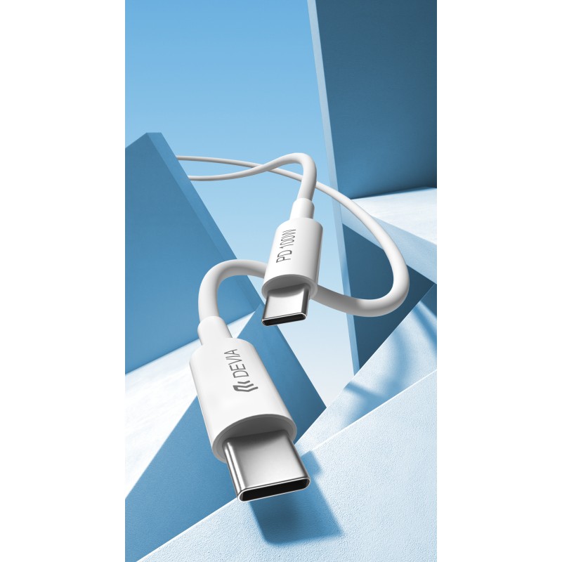 DEVIA SMART SERIES 100W C TO C PD CABLE (5A,1.5)