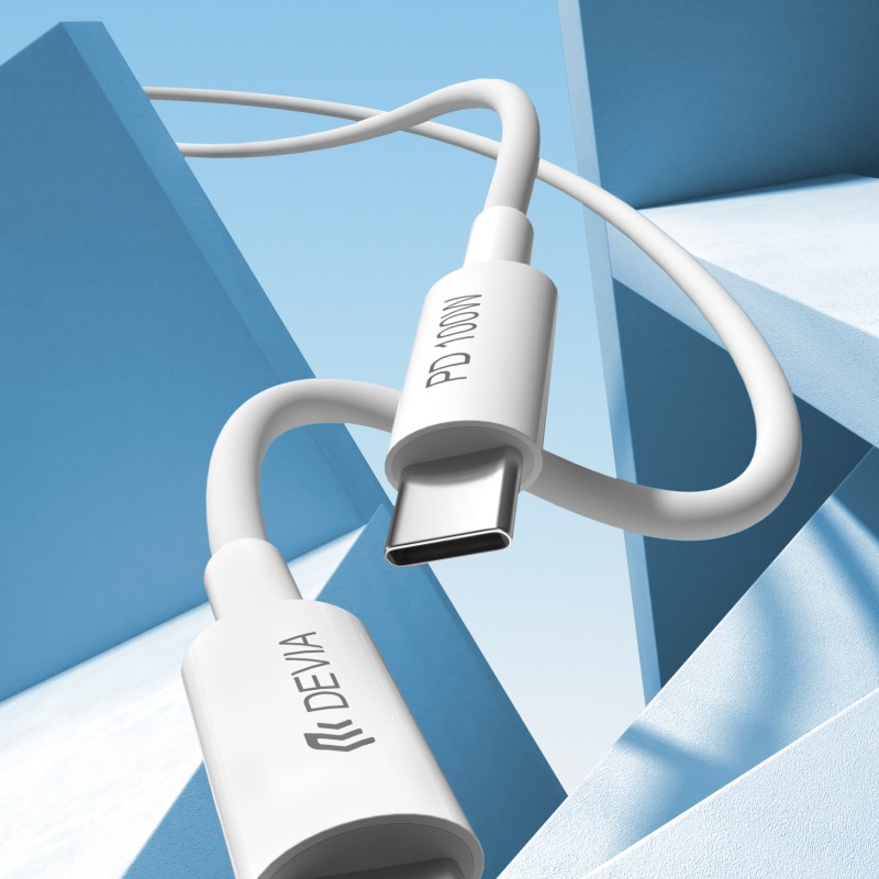 DEVIA SMART SERIES 100W C TO C PD CABLE (5A,1.5)