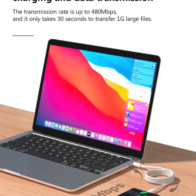 Devia Type-C to USB-A Cable 2m White