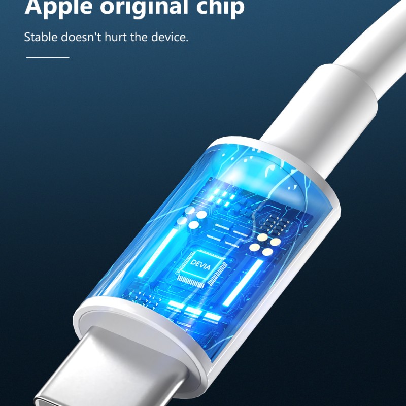 Devia Type-C to USB-A Cable 2m White