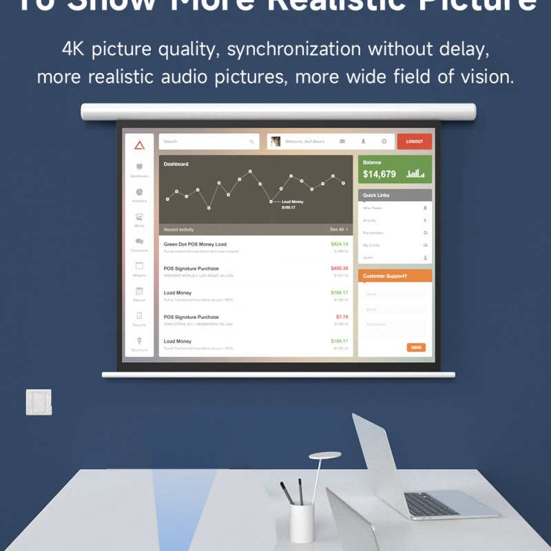 Devia Type-C to HDMI Cable 2m