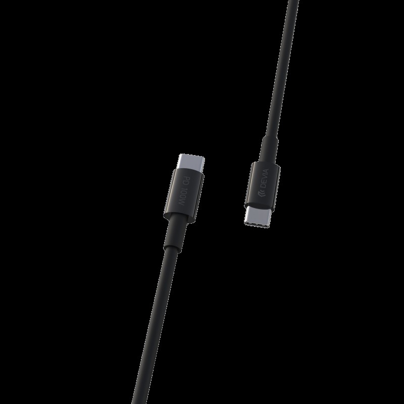 DEVIA SMART SERIES 100W C TO C PD CABLE (5A,1.5)
