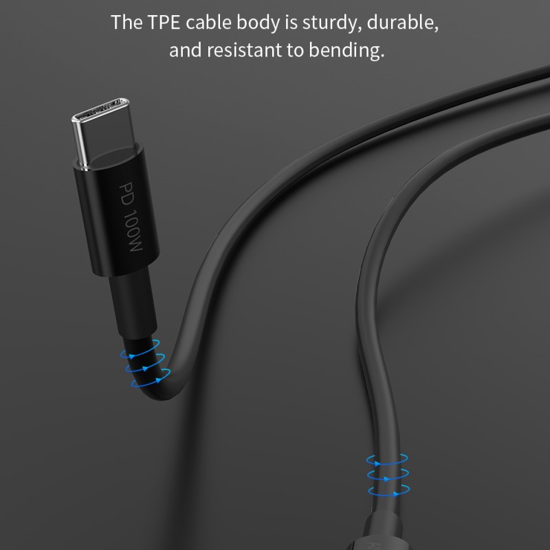 DEVIA SMART SERIES 100W C TO C PD CABLE (5A,1.5)