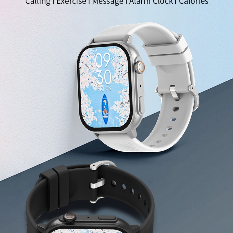 Devia Smart Watch Pro2 EM712 Silver