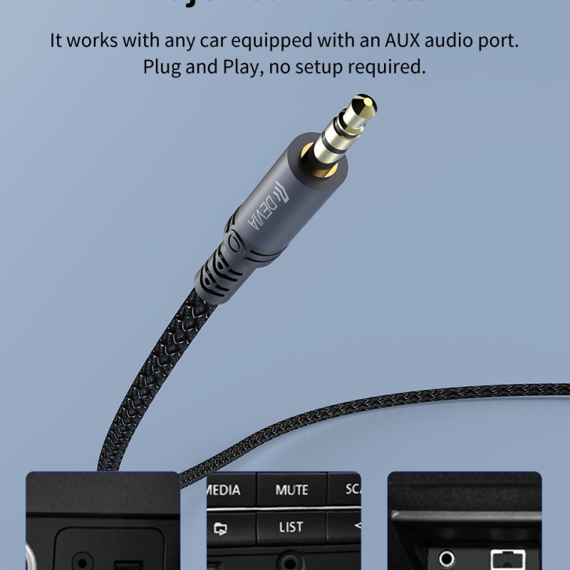 Devia iPure Series Audio Lightning to 3.5mm Cable