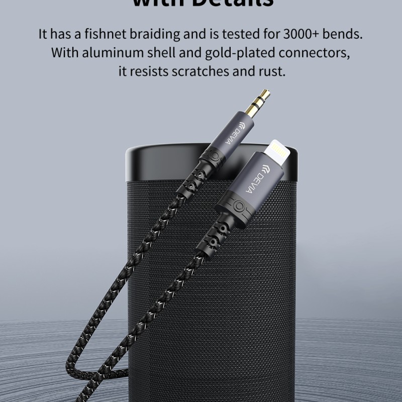 Devia iPure Series Audio Lightning to 3.5mm Cable