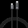 Devia Extreme Speed Series C To C PD 60W Metal Woven Fast Cable with Digital Display 1.2m