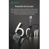Devia Extreme Speed Series C To C PD 60W Metal Woven Fast Cable with Digital Display 1.2m