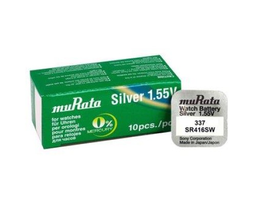 MURATA SILVER OXIDE BUTTON CELL 337/SR 416SW