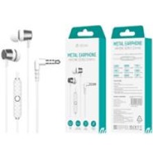 DEVIA METAL EARPHONE 3.5MM W