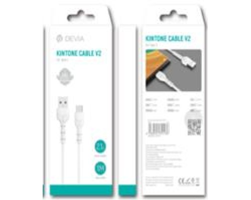 DEVIA CABLE FOR TYPE-C 1M WH