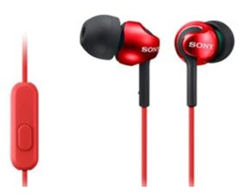 SONY IN EAR HANDS FREE RED