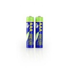 ENERGENIE NI-MH RECHARGEABLE AAA BATTERIES, 2PCS BLISTER PACK