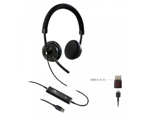 VT HEADSET DUO USB04, 2MIC