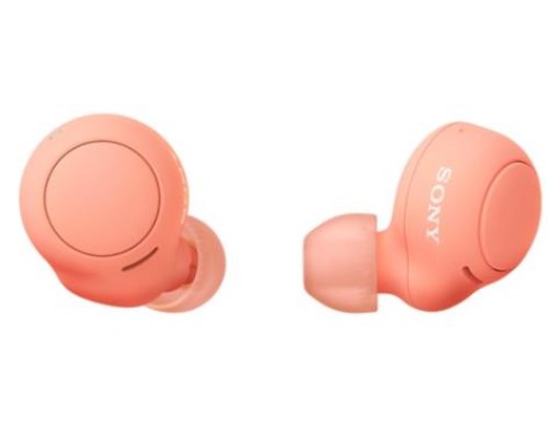 SONY WIRELESS EARPHONES ORANGE