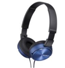 SONY OVERHEAD HANDSFREE BLUE