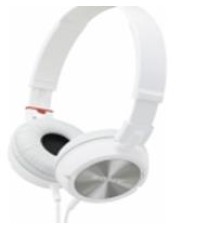 SONY OVERHEAD HANDSFREE WHITE