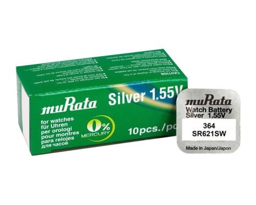 MURATA SILVER OXIDE BUTTON CELL 364/SR 621SW