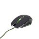 GEMBIRD GAMING MOUSE USB GREEN