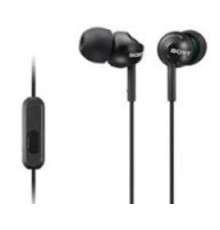 SONY IN EAR HANDS FREE BLACK