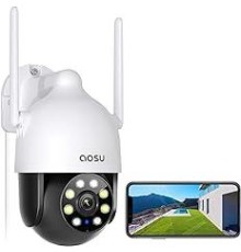 AOSU 2K OUTDOOR SECURITY CAMERA WITH 360° PAN-TILT