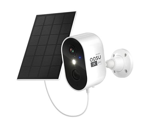 AOSU 2K SOLAR SECURITY CAMERAS WIRELESS OUTDOOR