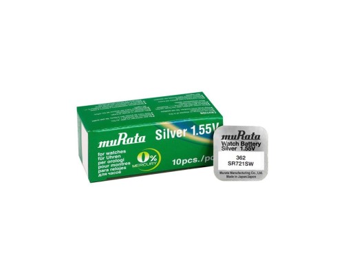 MURATA SILVER OXIDE BUTTON CELL 362/SR 721SW