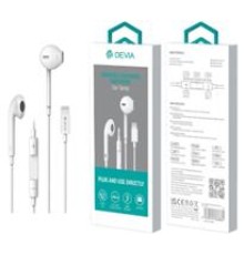 DEVIA LIGHTNING EARPHONE WH