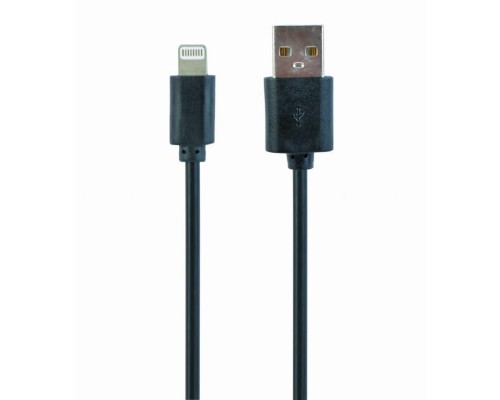 CABLEXPERT CHARGING CABLE USB A TO LIGHTNING,1M, BLACK