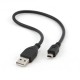 CABLEXPERT USB 2.0 A-PLUG MINI 5PM 1FT CABLE PULK PACKING