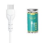 Devia USB-A to Type-C Cable 1m White