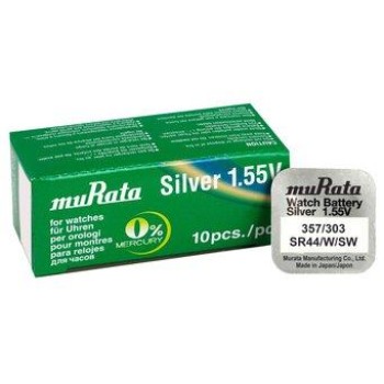 Murata 357 / 303 Silver Oxide Button Cell Battery
