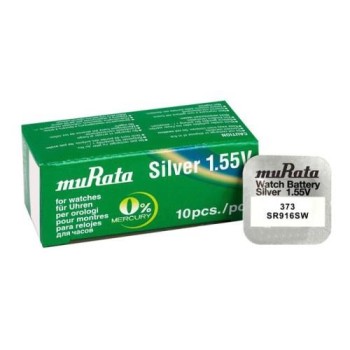 Murata 373 / SR916SW Silver Oxide Button Cell Battery